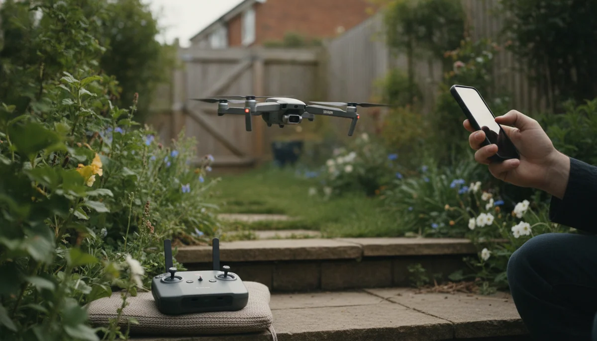 You can fly a drone on your phone alone, and the radio is what you hand back